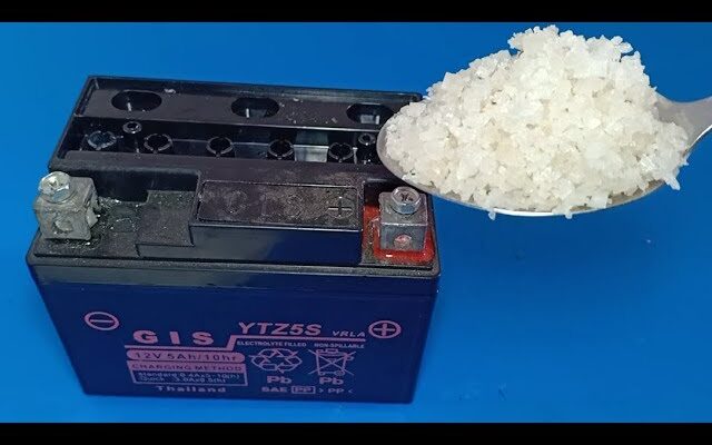 Battery Reconditioning Epsom Salt