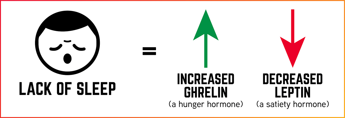 How Sleep Loss affects Appetite Hormones Ghrelin and Leptin