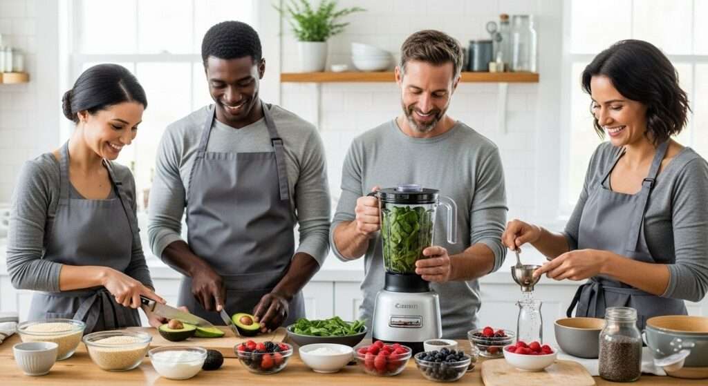 superfoods weight loss, healthy kitchen, meal prep