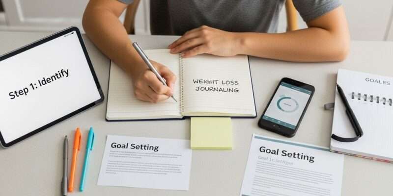 weight loss journaling goal setting