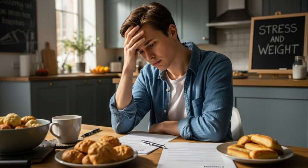 stress weight gain realistic