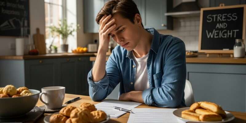 stress weight gain realistic
