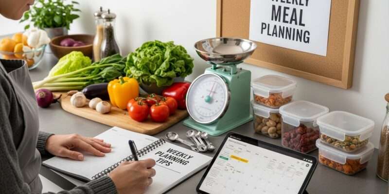weekly meal plan prep