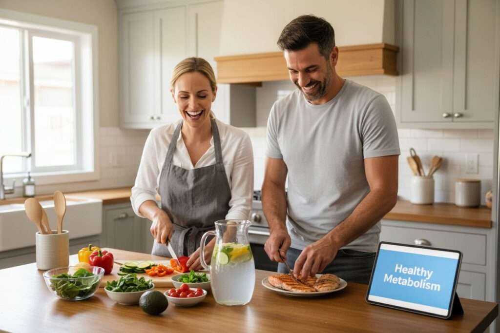 healthy metabolism kitchen meal