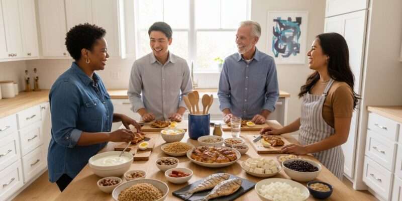 protein-rich foods kitchen