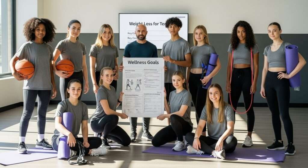 teens healthy weight loss