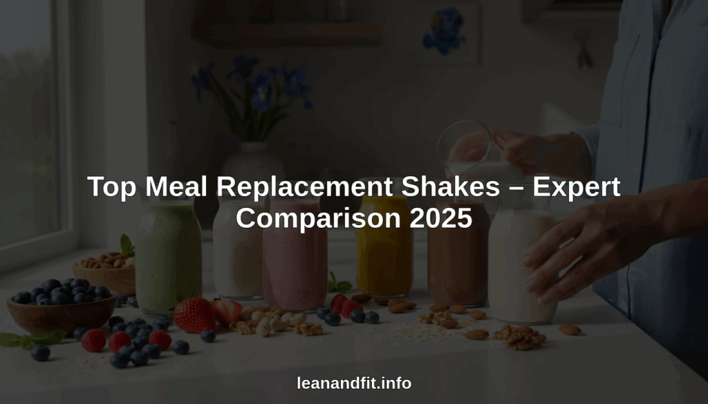 top meal replacement shakes hero header image