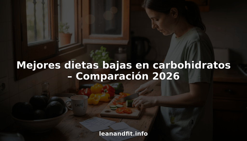 Una mujer prepara una comida baja en carbohidratos en la comodidad de su cocina.