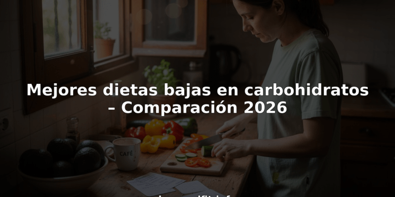 Una mujer prepara una comida baja en carbohidratos en la comodidad de su cocina.
